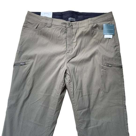 Eddie Bauer Women’s Rainier Fleece-Lined Straight Leg Pants Size 14 Outdoors - Picture 4 of 10